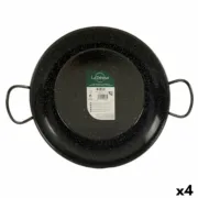 Frigideira de Paella Ø 36 cm Aço Esmaltado (4 Unidades) Cozinha | Gourmet - nacloset