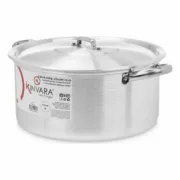 Caçarola com Tampa Kinvara 100009 Prateado 8 L (6 Unidades) A Preço de Revenda - nacloset 2