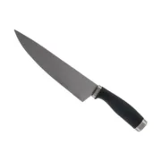 Faca de Cozinha 5 x 2 x 33 cm Prateado Preto Aço inoxidável Plástico (12 Unidades) Cozinha | Gourmet - nacloset 2