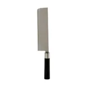 Cutelo de Cozinha 5,6 x 2,5 x 33 cm Prateado Preto Aço inoxidável Plástico (12 Unidades) A Preço de Revenda - nacloset 2