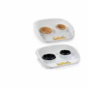 Comedouro para animais de estimação Stefanplast Duplo Plástico 34 x 11 x 46,5 cm (24 Unidades) A Preço de Revenda - nacloset 2