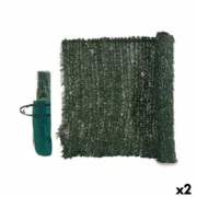 Cerca de Jardim Relva 1 x 3 m Verde Plástico (2 Unidades) A Preço de Revenda - nacloset