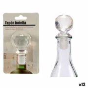 Tampa hermética para garrafas Kinvara 25011 Transparente 3,5 x 14,5 x 8,5 cm Bol (12 Unidades) A Preço de Revenda - nacloset