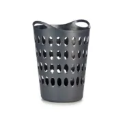 Cesto da Roupa Antracite Plástico 50 L 44 x 56 x 41 cm (12 Unidades) A Preço de Revenda - nacloset 2