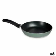 Frigideira 28 cm Verde Alumínio (6 Unidades) Cozinha | Gourmet - nacloset