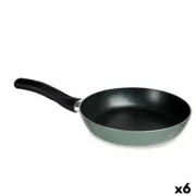Frigideira 26 cm Verde Alumínio (6 Unidades) Cozinha | Gourmet - nacloset