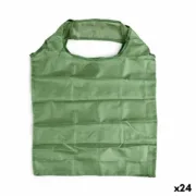 Saco Dobrável Kinvara HW424-1A Branco Castanho Verde Cinzento 42 x 40 cm (24 Unidades) A Preço de Revenda - nacloset