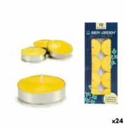 Conjunto de Velas Citronela Amarelo (24 Unidades) A Preço de Revenda - nacloset