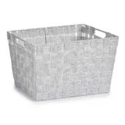 Cesto da Roupa Branco Tecido 10 L 25 x 20 x 35 cm (12 Unidades) A Preço de Revenda - nacloset 2