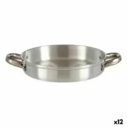 Frigideira Ø 22 cm Prateado Alumínio (12 Unidades) Cozinha | Gourmet - nacloset