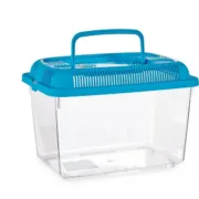 Aquário Com pega Médio Azul Plástico 3 L 17 x 16 x 24 cm (12 Unidades) A Preço de Revenda - nacloset 2
