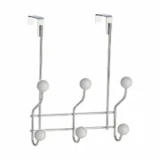 Ganchos para Portas Branco Metal Plástico 10 x 22 x 26 cm (24 Unidades) A Preço de Revenda - nacloset 2