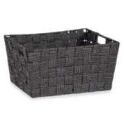 Cesta Multiusos Preto Tecido 20 x 14 x 30 cm (18 Unidades) A Preço de Revenda - nacloset 2