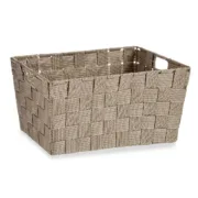 Cesta Multiusos Castanho Tecido 5 L 30,4 x 14 x 20 cm (18 Unidades) A Preço de Revenda - nacloset 2