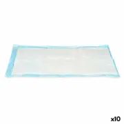 Resguardos absorventes 40 x 60 cm Azul Branco Papel Polietileno (10 Unidades) A Preço de Revenda - nacloset