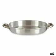 Frigideira Prateado Alumínio 29 x 5 x 38 cm (12 Unidades) Cozinha | Gourmet - nacloset