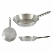 Frigideira Ø 18 cm Prateado Alumínio (12 Unidades) Cozinha | Gourmet - nacloset 2