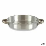 Frigideira Ø 20 cm Prateado Alumínio (12 Unidades) Cozinha | Gourmet - nacloset