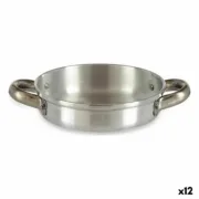 Frigideira Kinvara 100110 Prateado Alumínio (12 Unidades) Cozinha | Gourmet - nacloset