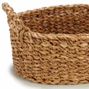 Conjunto de Cestos Com pegas Castanho 750 ml 1,5 L 3 L 37 x 23,5 x 17 cm 33 x 20 x 15,5 cm 25 x 16 x 13,5 cm (4 Unidades) A Preço de Revenda - nacloset 2