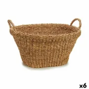 Cesto Com pegas Castanho 32 L 58 x 27 x 52 cm (6 Unidades) A Preço de Revenda - nacloset