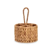 Organizador de Talheres Castanho Metal Jacinto-de-água 20 x 30 x 20 cm (12 Unidades) Casa | Jardim - nacloset 2