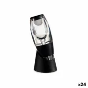 Aerador de Vinho Preto Transparente TPE 24 Unidades Cozinha | Gourmet - nacloset