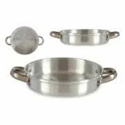 Frigideira Prateado Alumínio 19 x 4,5 x 25,5 cm (12 Unidades) Cozinha | Gourmet - nacloset 2