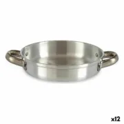 Frigideira Prateado Alumínio 19 x 4,5 x 25,5 cm (12 Unidades) Cozinha | Gourmet - nacloset