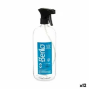 Garrafa Pulverizadora Preto Transparente Plástico 1 L (12 Unidades) Acessórios e organizadores - nacloset