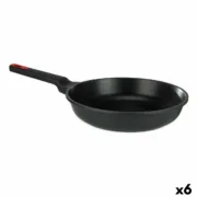 Frigideira Ø 30 cm Preto Alumínio (6 Unidades) Cozinha | Gourmet - nacloset
