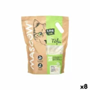 Areia para Gatos 1,5 Kg Soja Branco (8 Unidades) A Preço de Revenda - nacloset