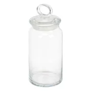 Frasco Kitchen 9,8 x 23,4 x 9,8 cm Transparente Silicone Vidro 1,1 L (6 Unidades) A Preço de Revenda - nacloset 2