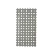 Tapete Antiderrapante para Duche Cinzento PVC 68 x 36 x 1 cm (6 Unidades) A Preço de Revenda - nacloset 2