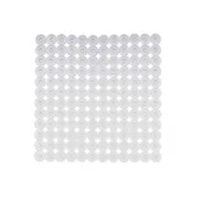 Tapete Antiderrapante para Duche Transparente PVC 54 x 54 x 1 cm (6 Unidades) A Preço de Revenda - nacloset 2
