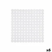 Tapete Antiderrapante para Duche Branco PVC 68 x 36 x 1 cm (6 Unidades) A Preço de Revenda - nacloset