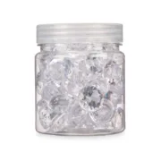 Pedras Decorativas Diamante 150 g Transparente (16 Unidades) A Preço de Revenda - nacloset 2