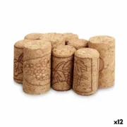 Conjunto de Fichas e Tomadas Kinvara KT2289(PBH)-9 Cortiça (12 Unidades) A Preço de Revenda - nacloset