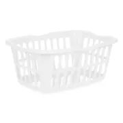 Cesto Branco Polipropileno 50 L 58 x 24 x 42 cm (12 Unidades) A Preço de Revenda - nacloset 2