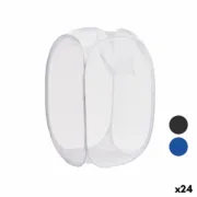 Cesto de Roupa Suja Plástico 33 x 33 x 58 cm (24 Unidades) A Preço de Revenda - nacloset