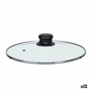 Tampa para Tachos 22 cm Cristal Prateado (12 Unidades) A Preço de Revenda - nacloset