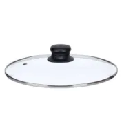 Tampa para Tachos Kinvara CN-SW1304-24CM Transparente Prateado Cristal 24 cm (12 Unidades) A Preço de Revenda - nacloset 2
