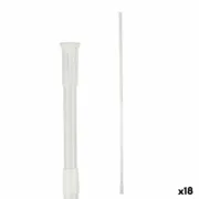 Barra extensível De duche Branco Alumínio 260 x 2,2 x 2,2 cm (18 Unidades) A Preço de Revenda - nacloset