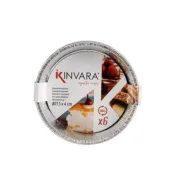 Conjunto de tabuleiros para alimentos Kinvara 30268 Descartável Redondo 12 Unidades Casa | Jardim - nacloset 2