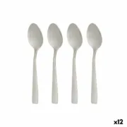 Conjunto de Colheres Sobremesa Prateado Aço inoxidável 2,7 x 13,5 x 0,3 cm (12 Unidades) A Preço de Revenda - nacloset