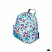 Mochila Escolar animais Multicolor 28 x 12 x 22 cm (12 Unidades) A Preço de Revenda - nacloset