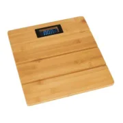 Balança digital para casa de banho Castanho Bambu 150 kg 30 x 2,7 x 30 cm Balanças - nacloset