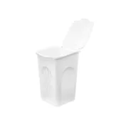 Cesto de Roupa Suja Stefanplast Branco Plástico 50 L 37 x 56 x 39 cm (6 Unidades) A Preço de Revenda - nacloset 2