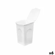 Cesto de Roupa Suja Stefanplast Branco Plástico 50 L 37 x 56 x 39 cm (6 Unidades) A Preço de Revenda - nacloset