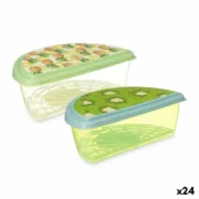 Lancheira Fruta Abacaxi Quivi Plástico 23 x 8 x 13 cm (24 Unidades) A Preço de Revenda - nacloset